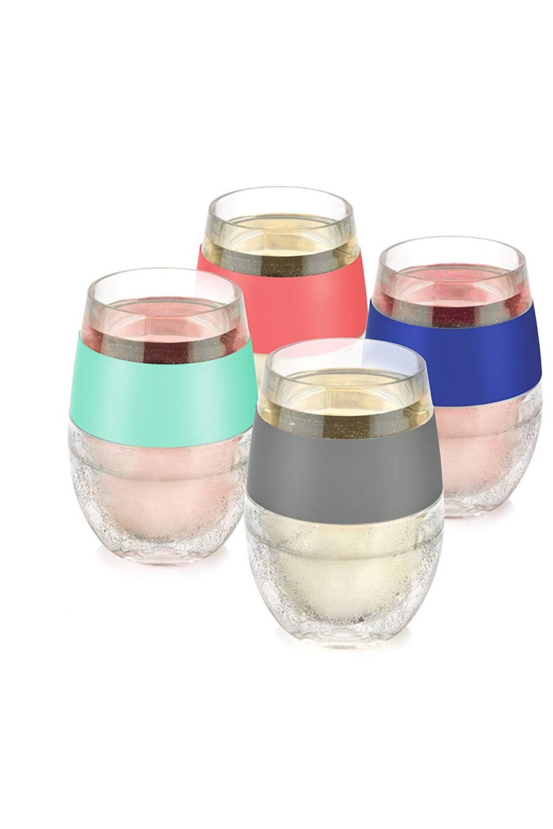 host wine freeze cooling cups