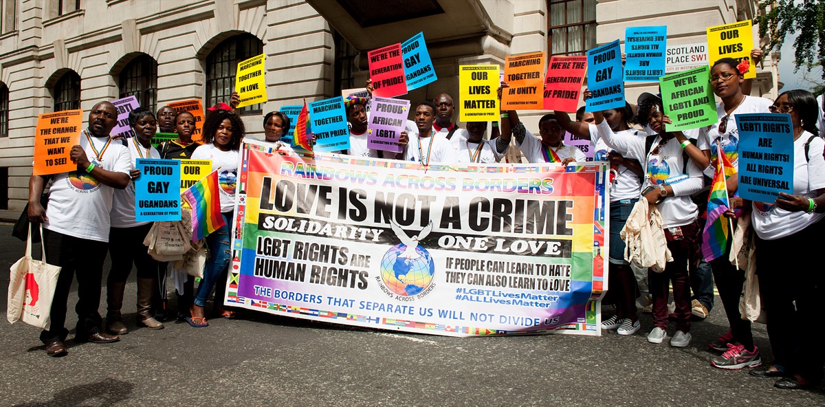 lgbtq ugandans attend london pride photos from pride celebrations 