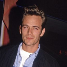 luke perry, 1990s, vintage red carpet photos