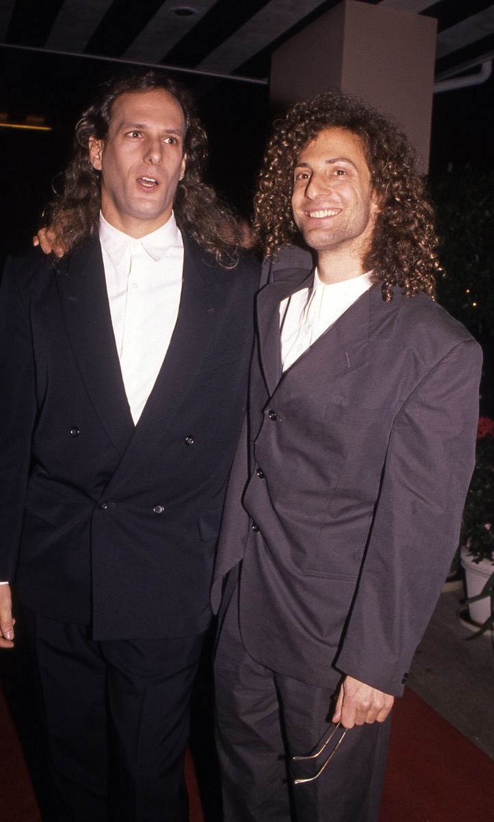 michael bolton and kenny g, vintage red carpet photos