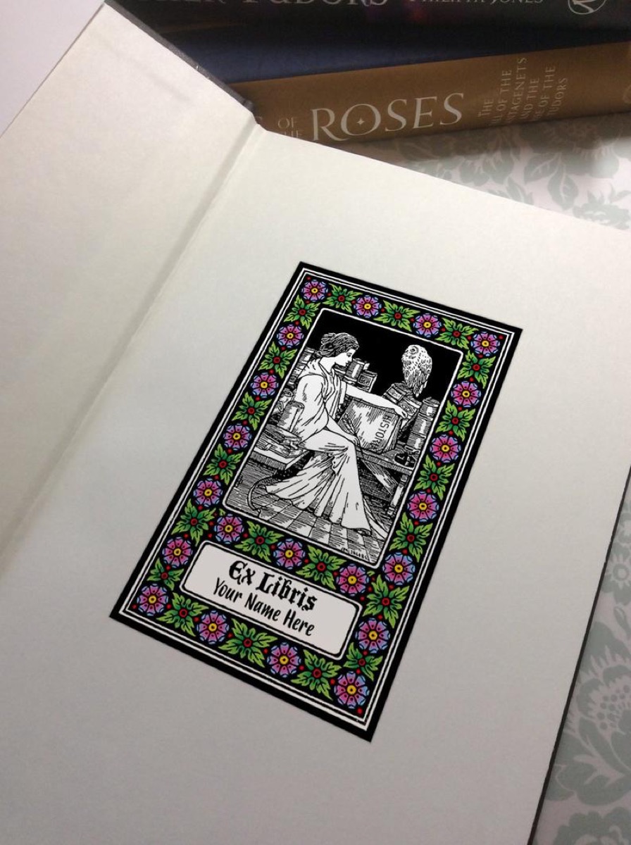 personalized bookplate, gifts for book lovers