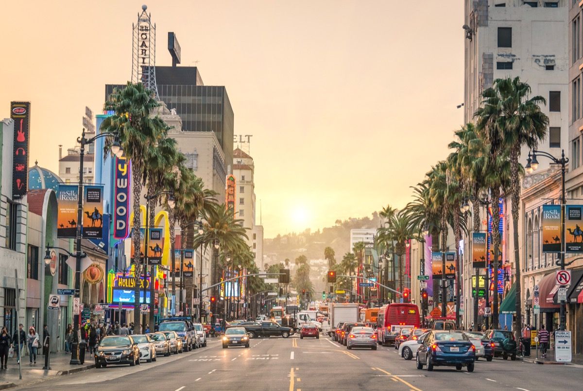 Sunset Strip in Hollywood California