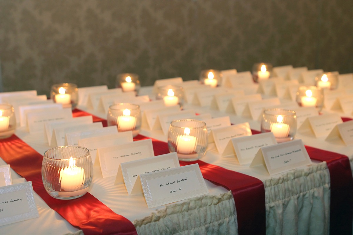 Table Place Cards Met Gala