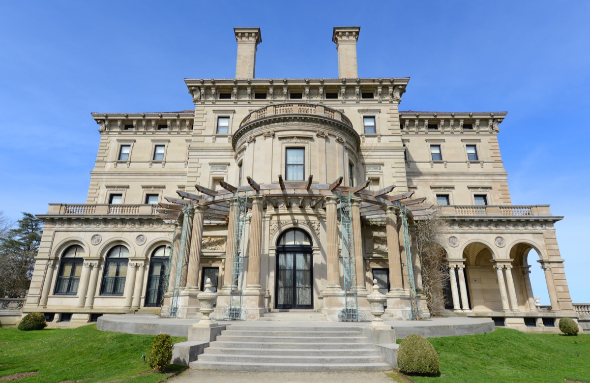 the breakers mansion in newport, rhode island, iconic state photos