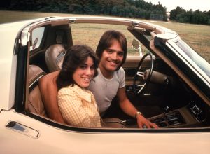 Young Couple in Their Car From the 1970s Cost of a Date