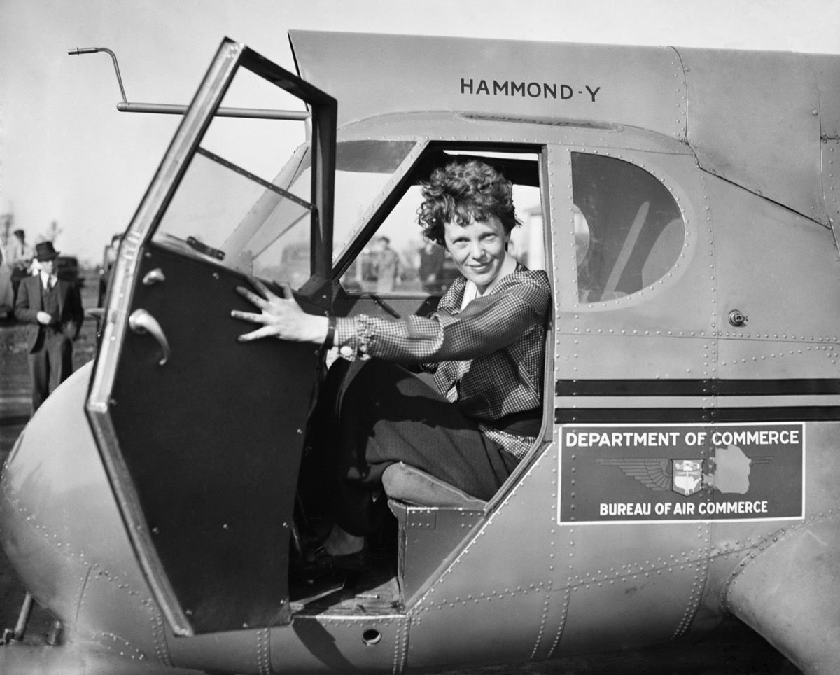 amelia earhart in department of commerce plane conspiracy theories about amelia earhart