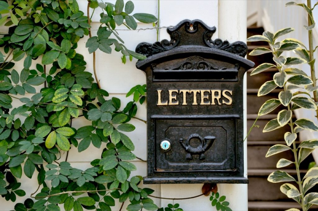 letterbox, vintage home upgrades