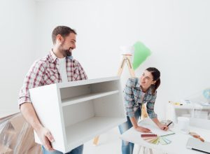 couple renovating home, home renovation cost