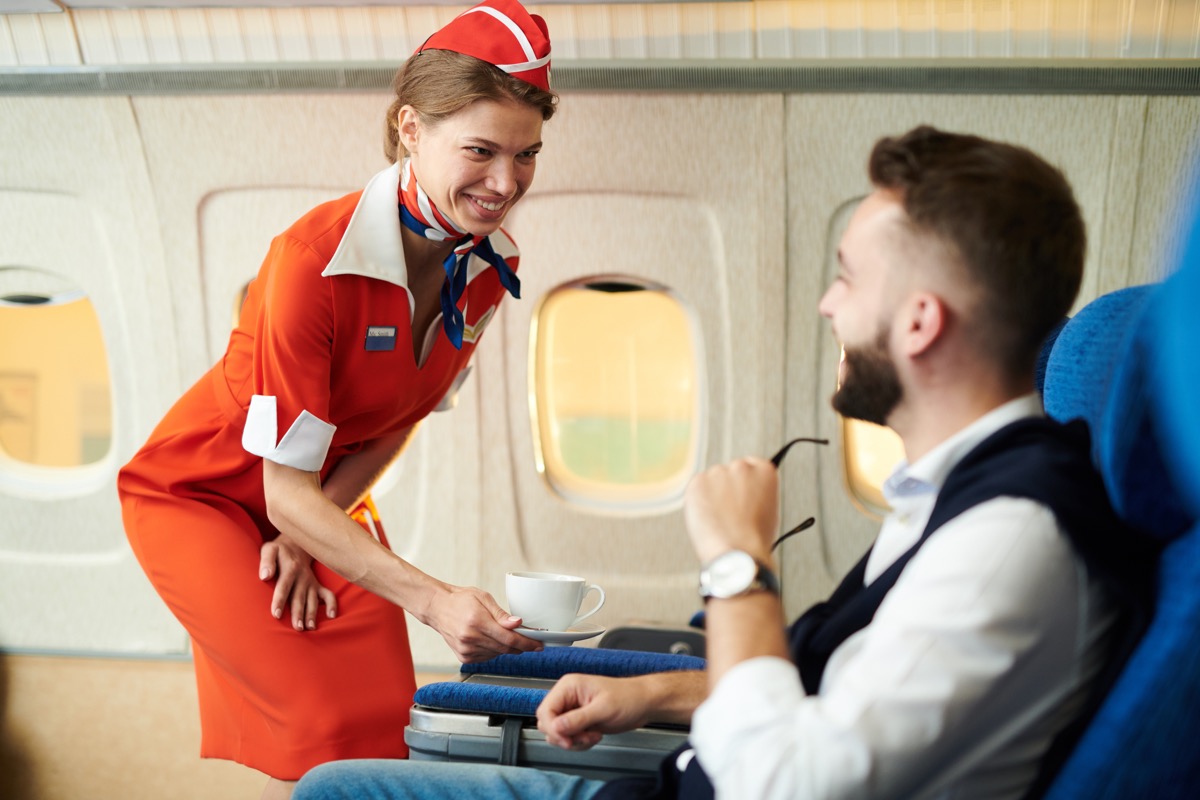 flight attendant talking to male passenger things that horrify flight attendants