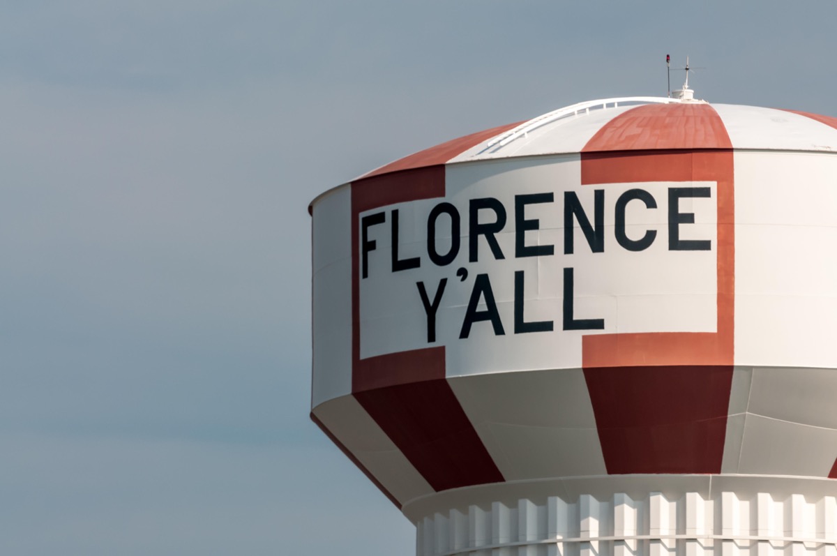 florence y'all tower in kentucky, weird state landmarks