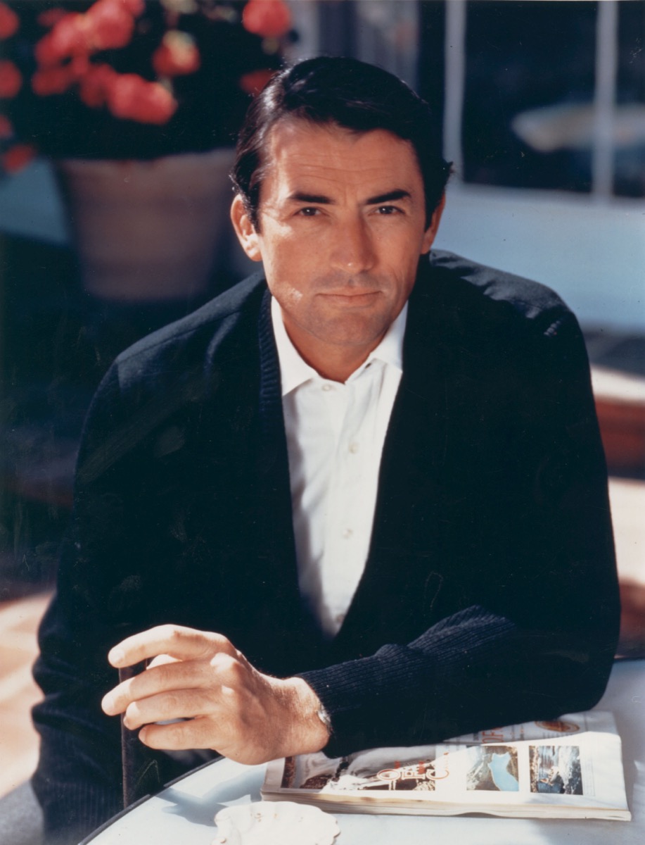 gregory peck portrait, most stylish dads