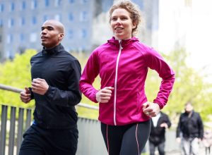 Healthy Couple Running Outside smart person habits