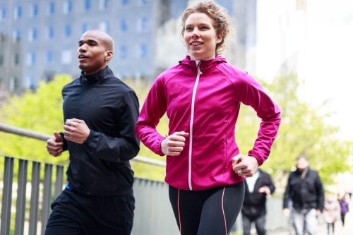 Healthy Couple Running Outside smart person habits
