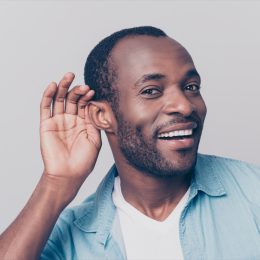 man laughing and waiting for a response, dad jokes