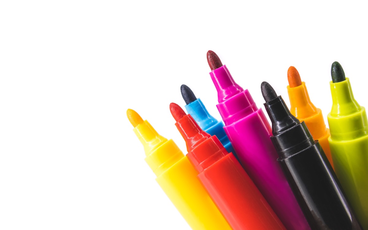 Colorful Markers Childhood Habits that Affect Health