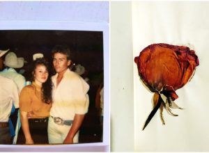 viral tweet about mom who preserved flowers given to her by her husband for 27 years.