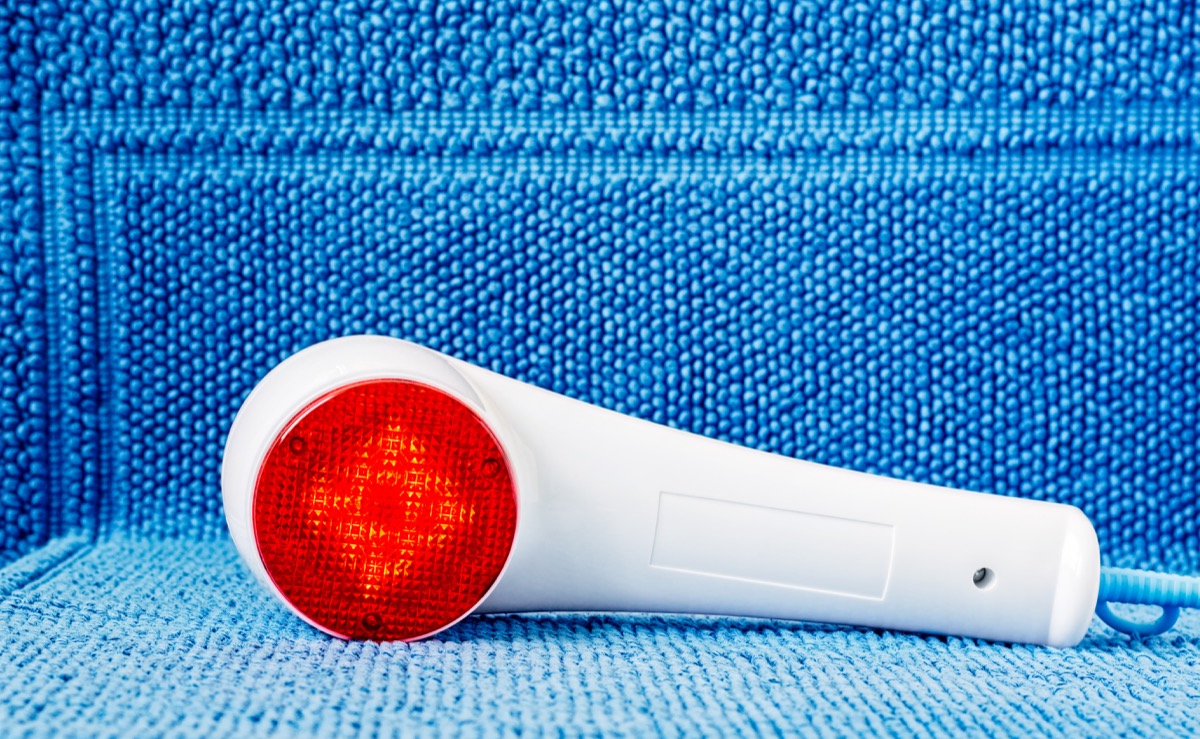 red light therapy sensor, over 50 fitness