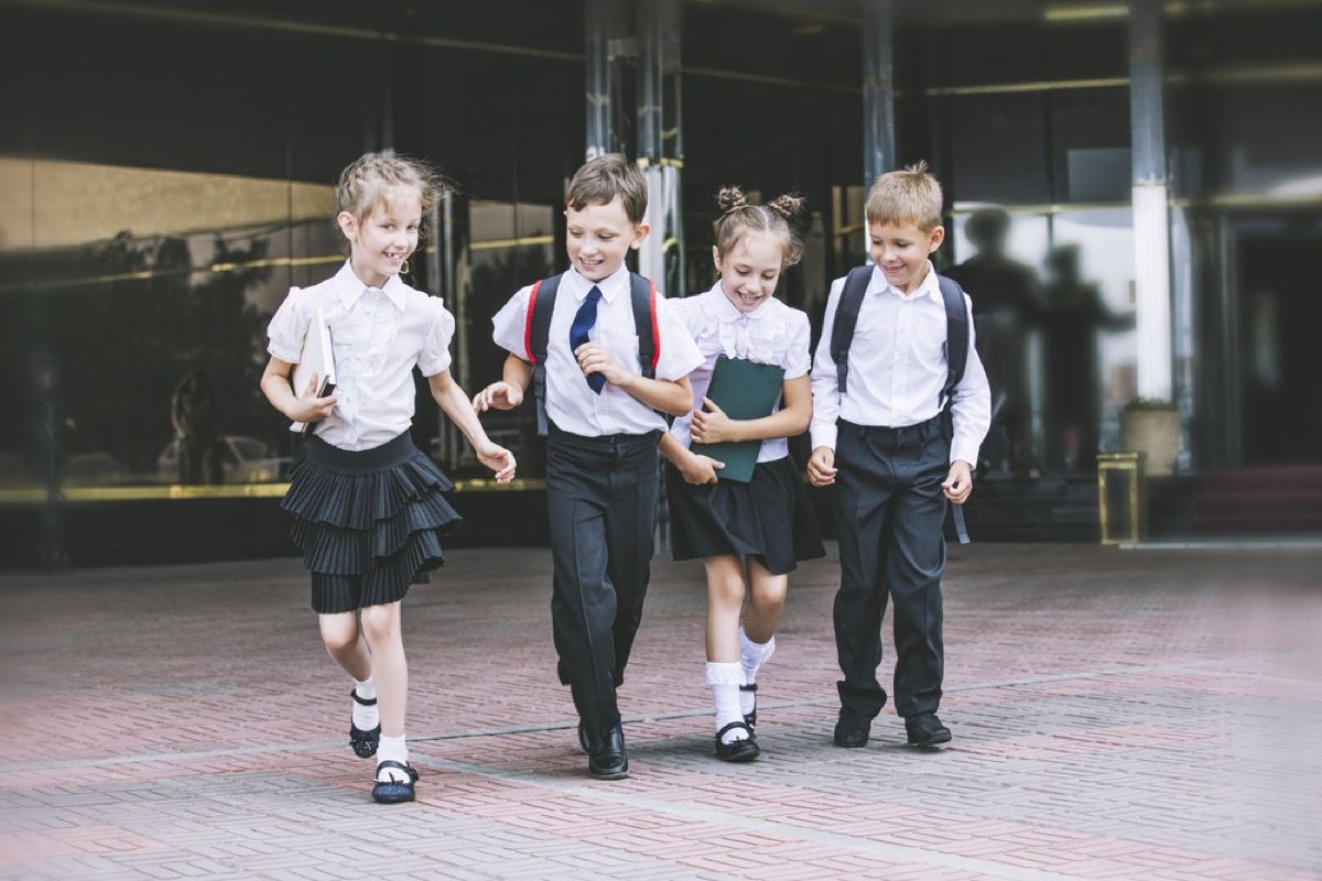 estudiantes de escuelas privadas, las formas en que la crianza de los hijos ha cambiado