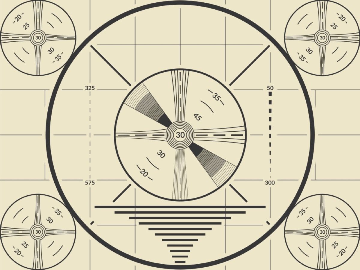 1970s tv test pattern, 1970s nostalgia