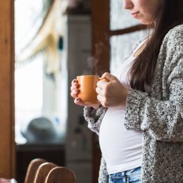 pregnant woman shamed for drinking coffee