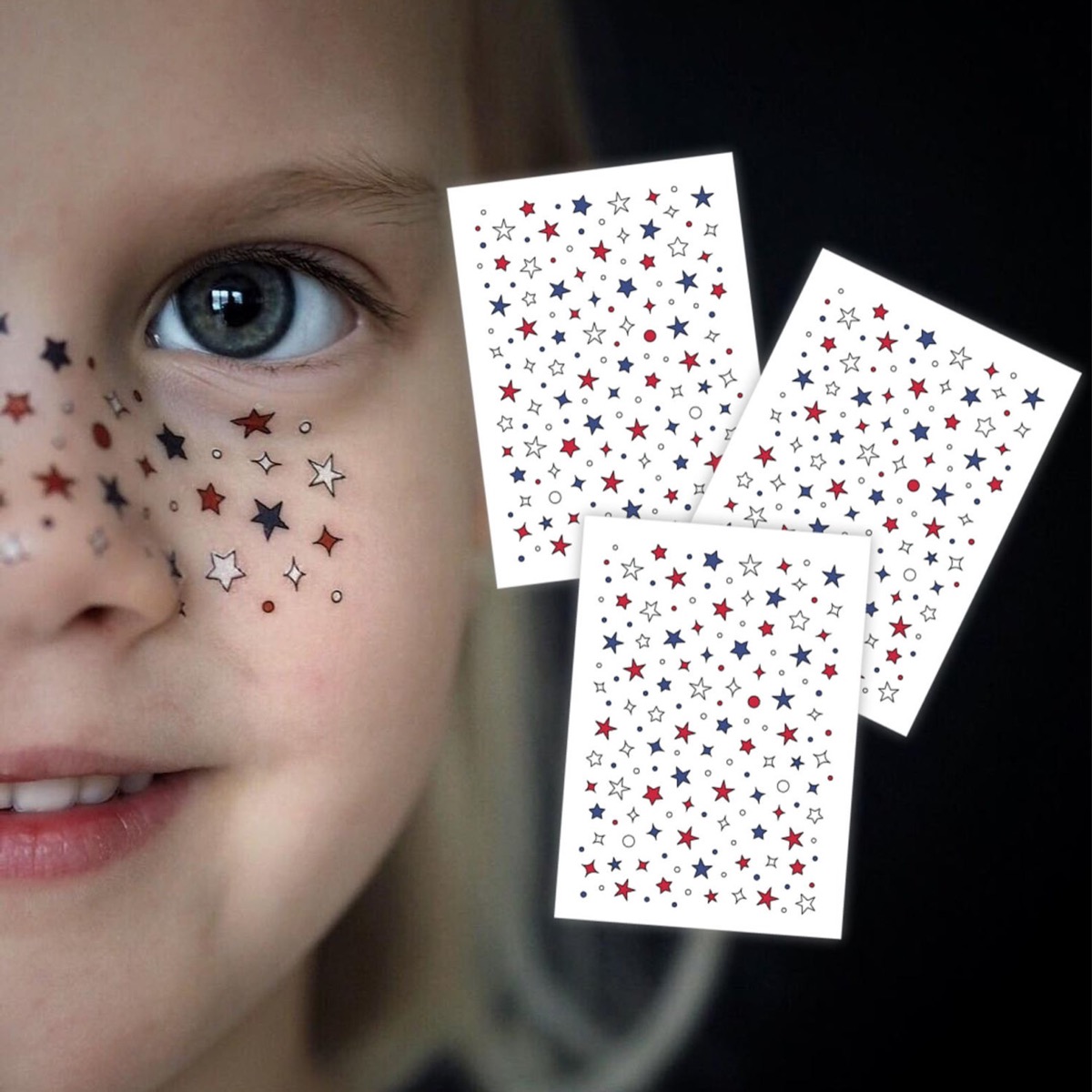 Star Freckles Fourth of July Accessories