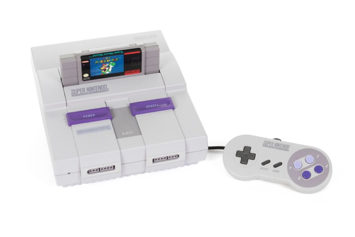 super nintendo system, things only 90s kids remember