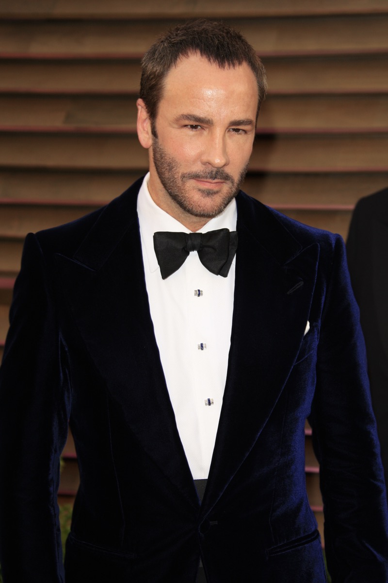 tom ford on the red carpet, most stylish dads
