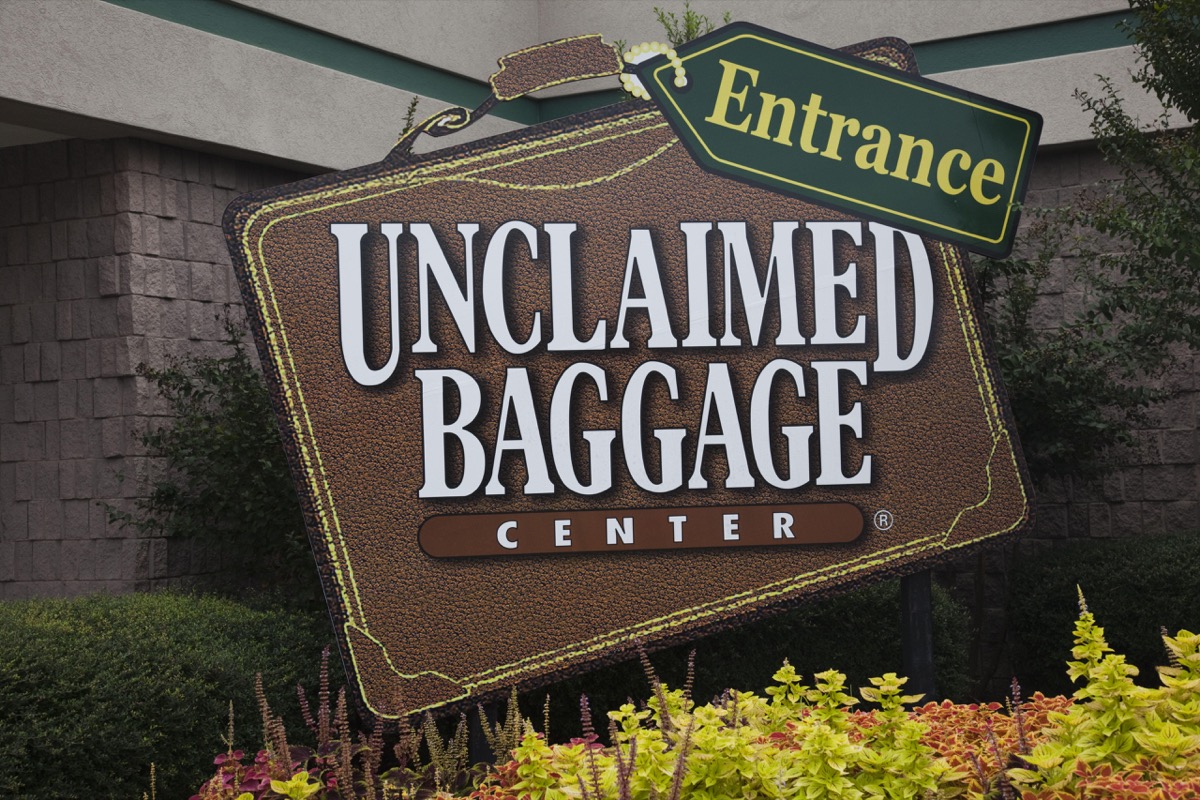 scottsboro, alabama unclaimed baggage center, weirdest state landmark