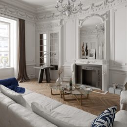 minimalist victorian living room, vintage home upgrades