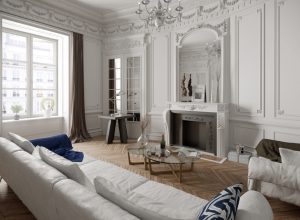 minimalist victorian living room, vintage home upgrades