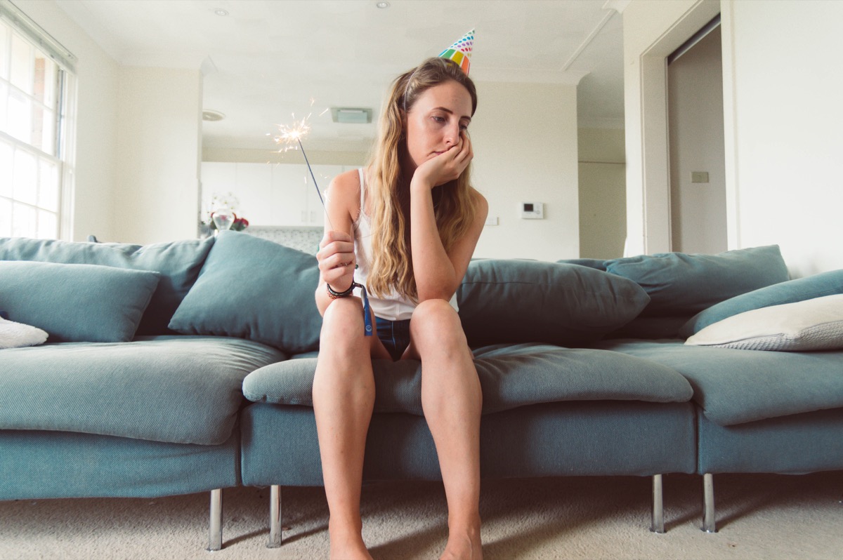 Woman All Alone at a Party BBQ Etiquette Mistakes