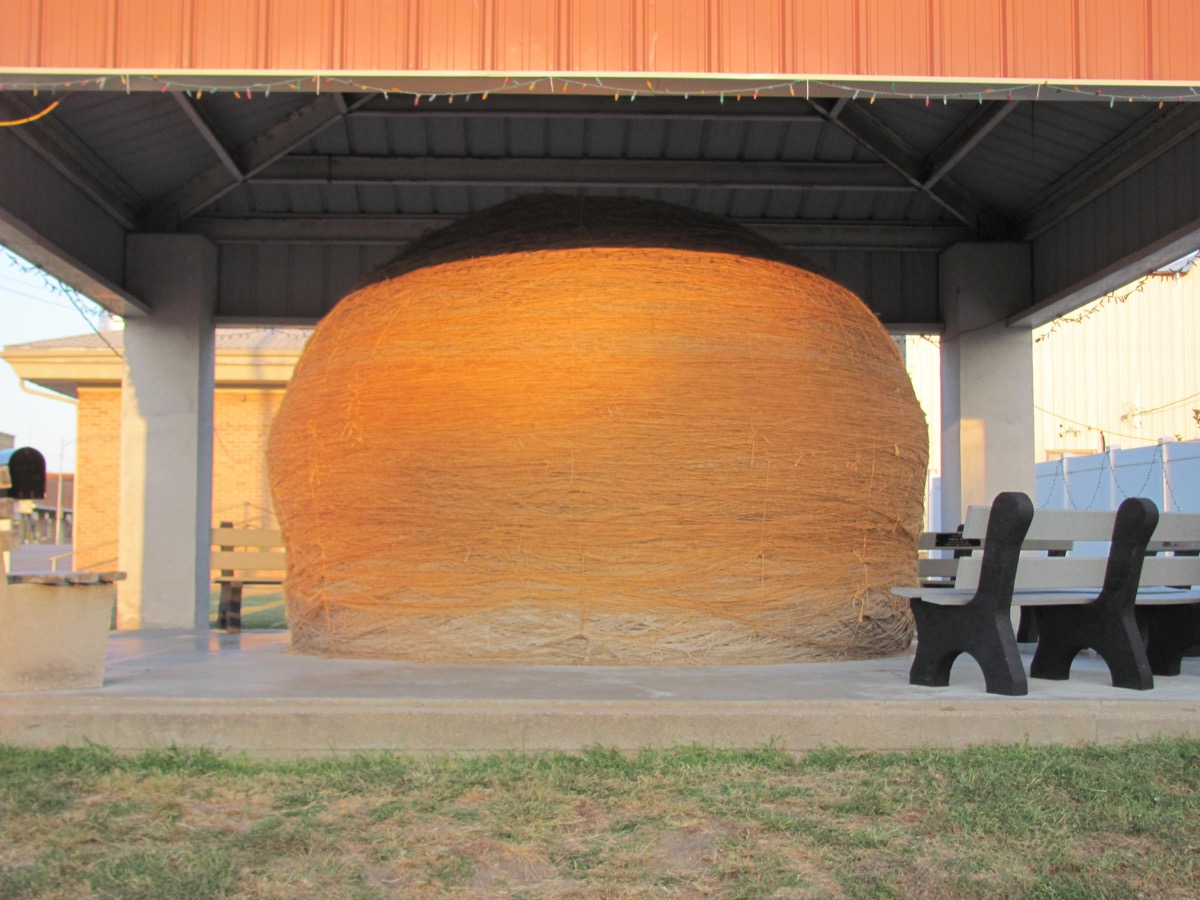 world's largest ball of twine, kansas, weird state landmark