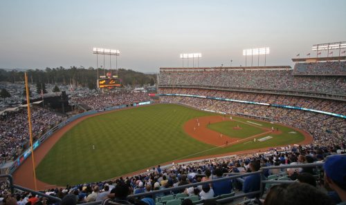 LA dodgers baseball stadium