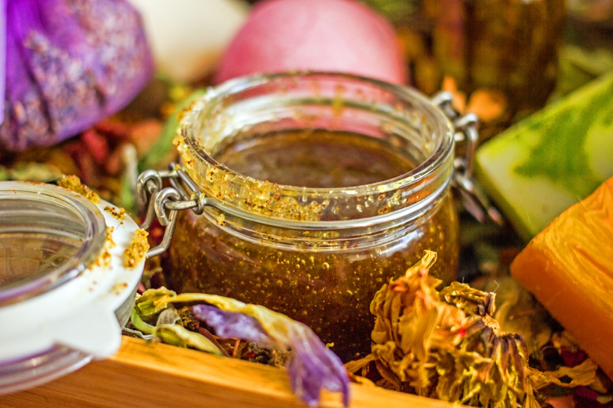 Coffee and Sugar Scrub Reuse Disposable Items