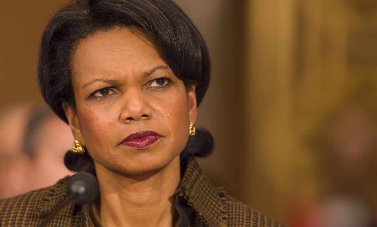 condoleezza rice first black female secretary of state, women achievements 