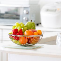 Fruit Basket in the Kitchen Transform Small Kitchen