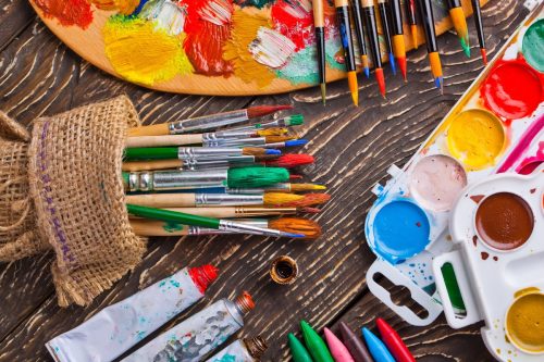 old art supplies toss these things from your house for instant happiness
