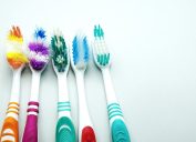 old toothbrushes
