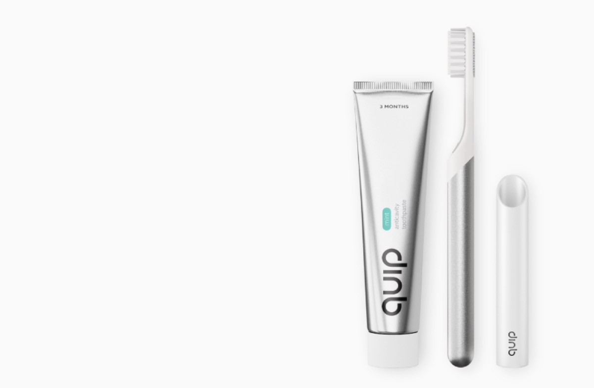 quip toothbrush subscription service, subscription box