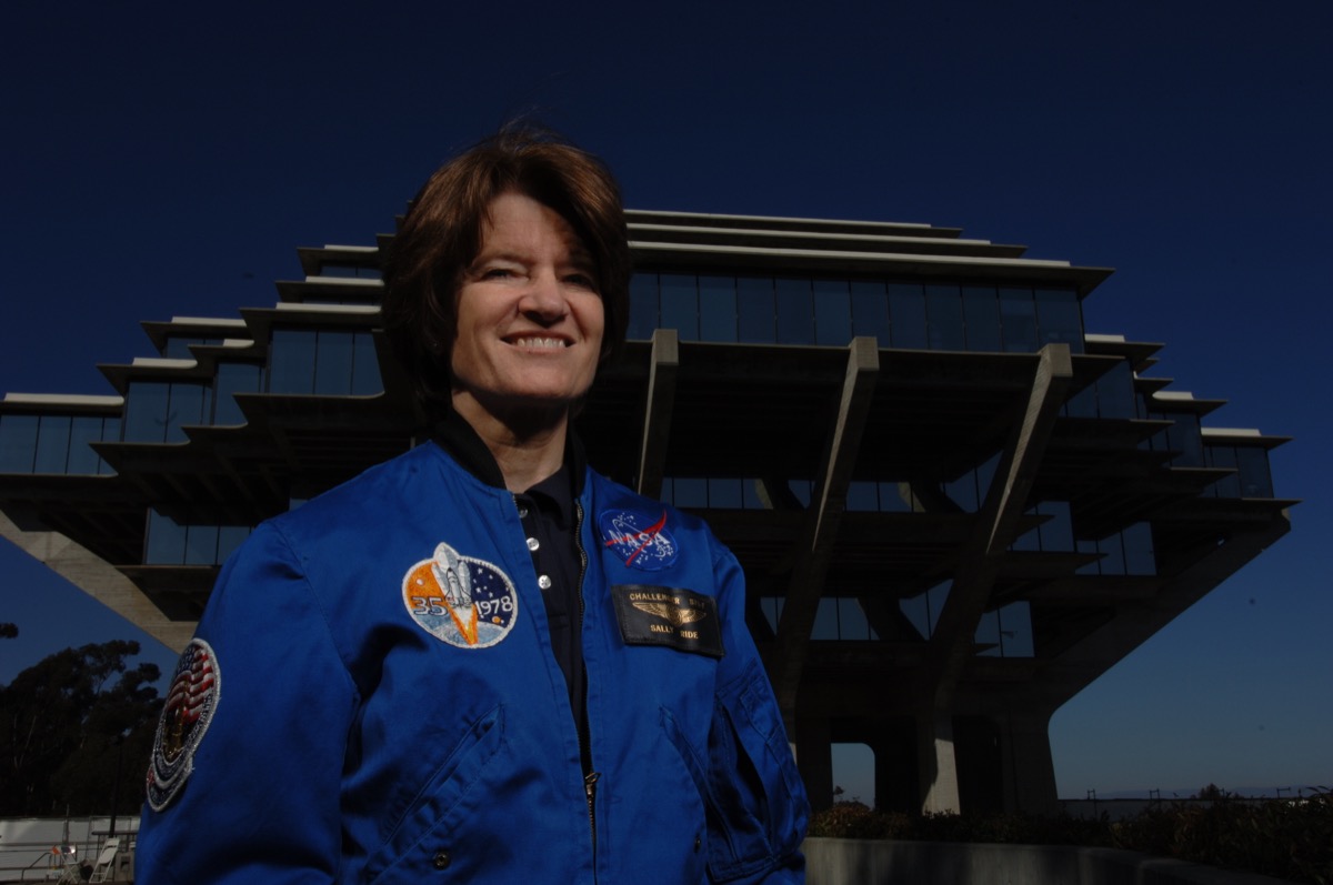 sally ride first american woman in space, nasa, 