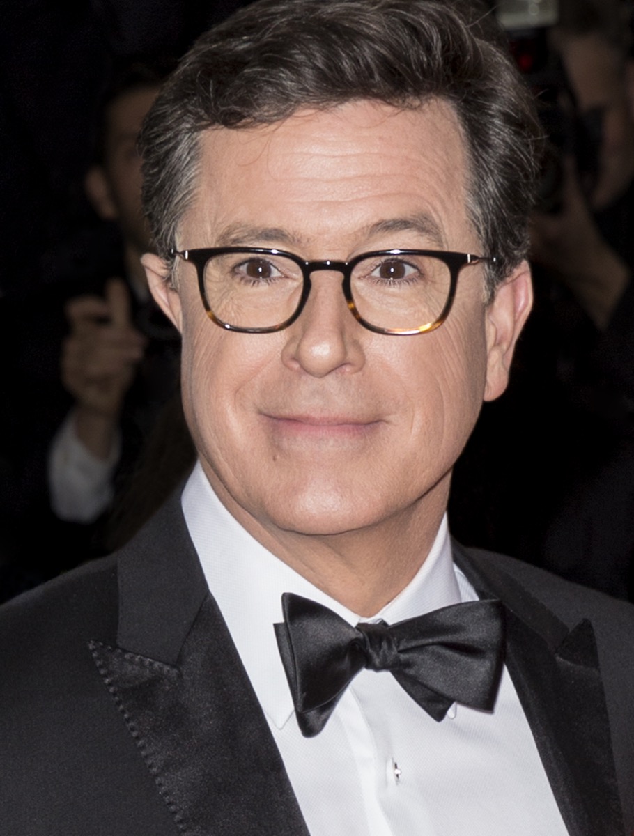 stephen colbert press photos, father quotes
