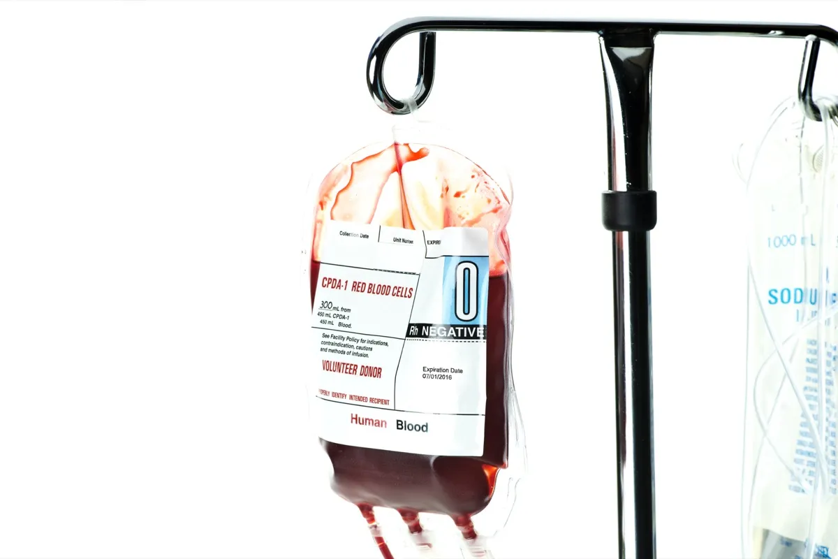 Type O Blood Bag Facts About Blood Type