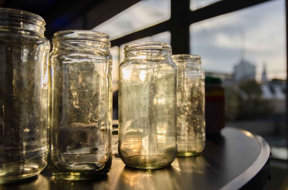 unused mason jars in home toss these things from your house for instant happiness
