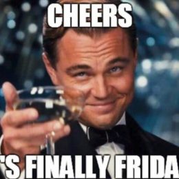 wolf of wall street friday meme