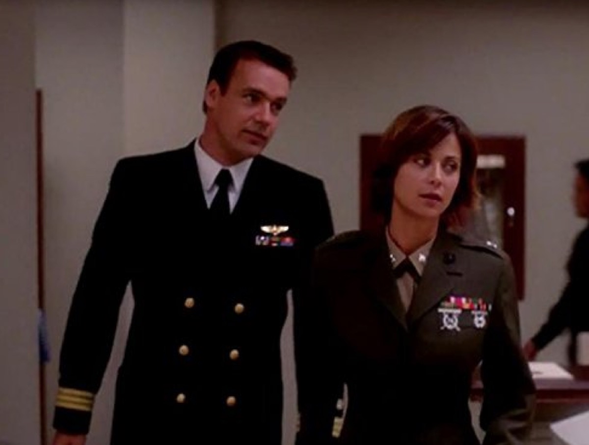 "JAG" characters in uniform