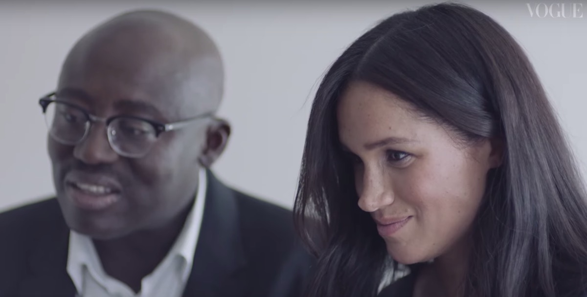 Meghan Markle and Edward Enninful work on 2019 September issue of British Vogue