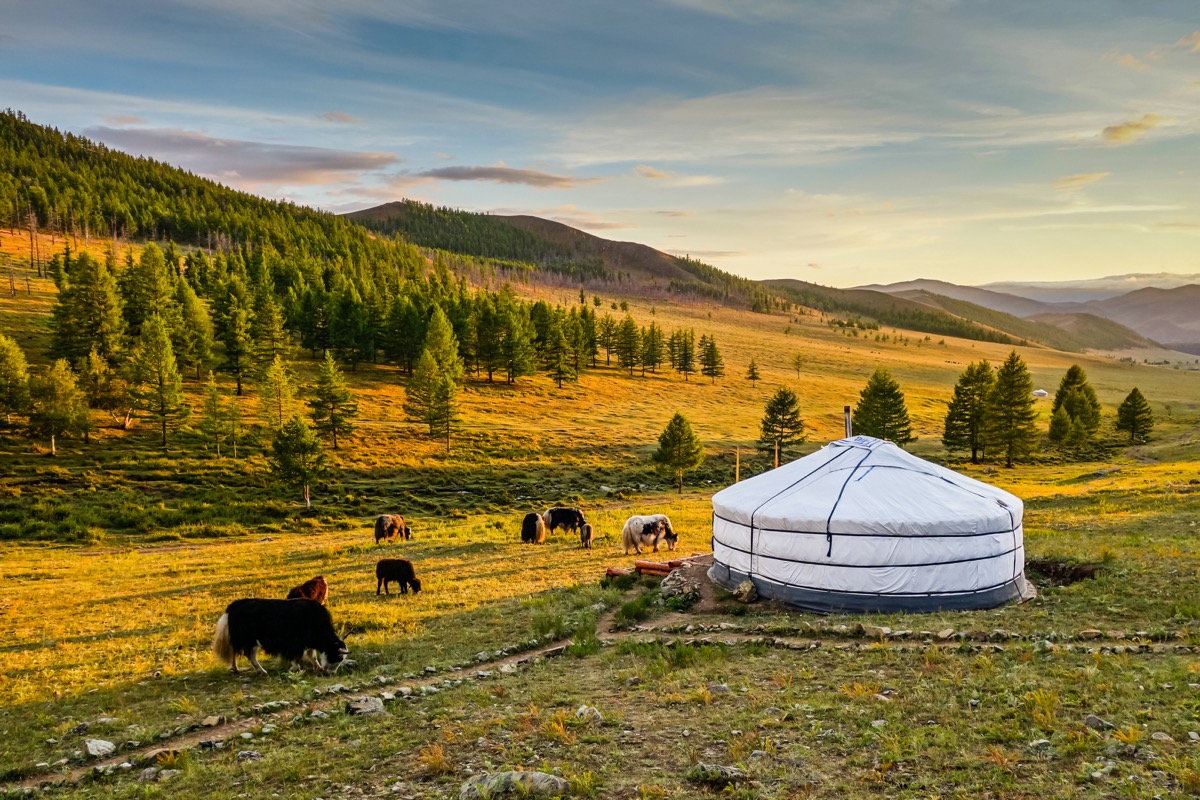 mongolia country, least populated places
