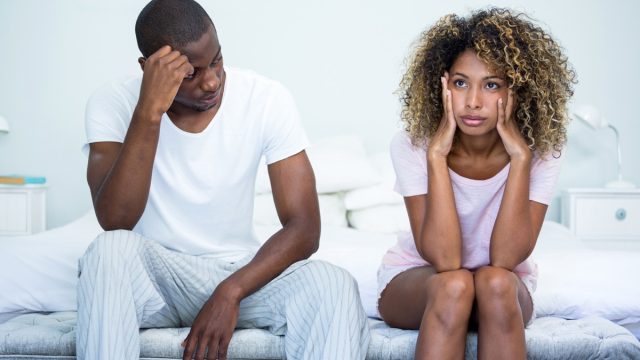 african american couple fighting things you should never say in an argument with your spouse