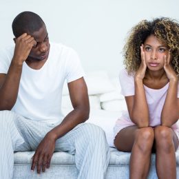 african american couple fighting things you should never say in an argument with your spouse