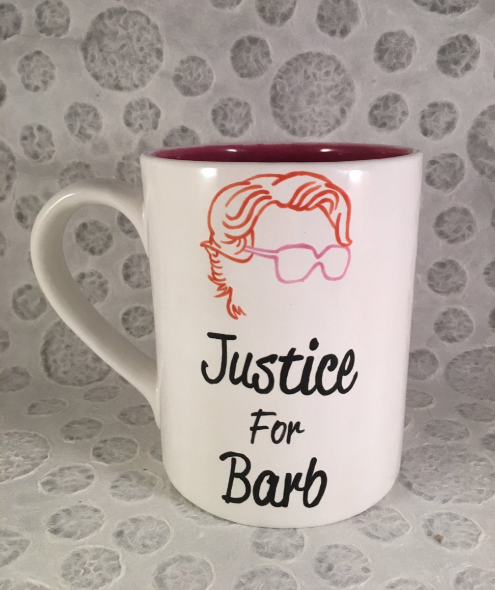 justice for barb mug, stranger things gifts